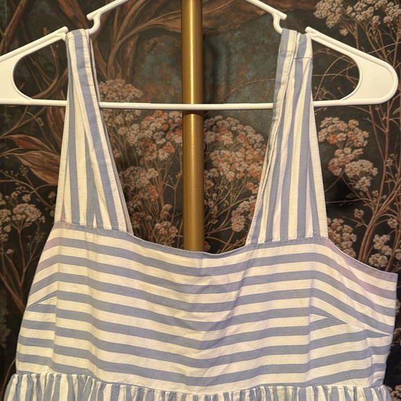 Anthropologie Helena Square-Neck Tiered Midi Dress - Picture 10 of 15